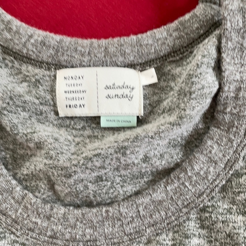 Anthropologie Saturday Sunday Green Speckled Sweater